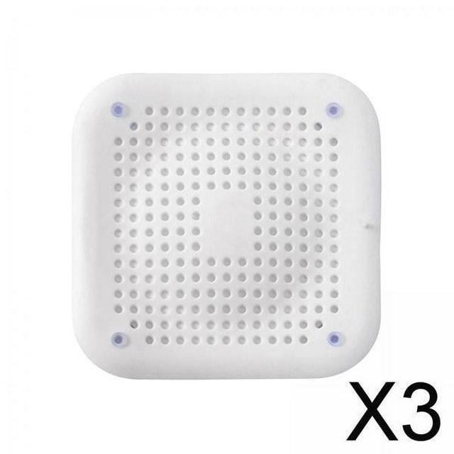 Cubiertas de Orificios de Drenaje Antiobstrucción para Bañera, Juego de 2 Unidades 3 piezas