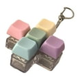 thumbnail image 4 of JWQFBC Keyboard Fidget Keychain Sensory Toy Creative for Office Home Click Relaxing Toy 5 keys, 4 of 9