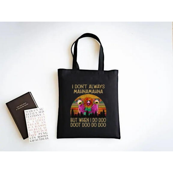 Mahna Mahna Tote Bag with Classic Comedy Reference Graphic, a gift just for you