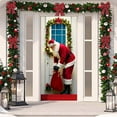 thumbnail image 6 of Japceit Holiday Door Curtain Decoration, Christmas Theme Background Door Cover, Seasonal Scene Layout for Indoor, Entrance, Festive Holiday Display Arrangements, 6 of 6