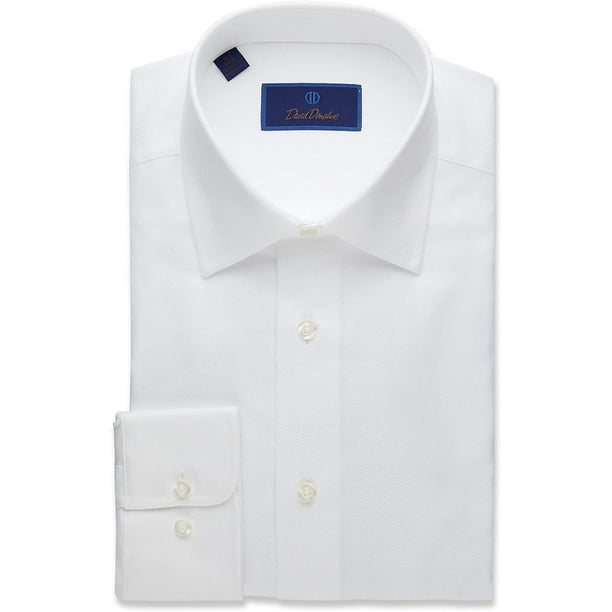 David Donahue Regular Fit Royal Oxford Dress Shirt Walmart