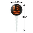 thumbnail image 6 of I Love Cheese Puffs Hand Print and Crumbs Funny Cupcake Picks Toppers Decoration Set of 6, 6 of 6
