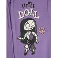 thumbnail image 7 of Disney Nightmare Before Christmas Baby Girls' 2-Pack Footed Sleep N' Play Coveralls Nightmare Purple, 7 of 7