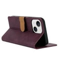 thumbnail image 6 of for iPhone 15 Wallet case with RFID Blocking Credit Card Holder,Flip Book Kickstand  PU Leather Magnetic Closure Protective Cover Women Men for iPhone 15 Phone Case,Winered, 6 of 8