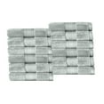 thumbnail image 2 of Superior Aria Turkish Cotton 12-Piece Face Towel Set, Ultra Soft Heavyweight Towels, Olive Green, 2 of 6