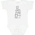 thumbnail image 3 of Inktastic Kawaii Westie Stack Boys or Girls Baby Bodysuit, 3 of 5