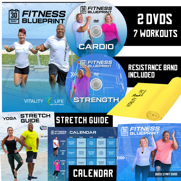 Exercise for Seniors & Beginners- Fun 30 day workout plan- Step by