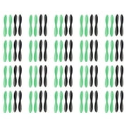 HobbyFlip Propellers Blades Black Green Set of 4 Props H107-A36 Compatible with Protocol SlipStream 20 Pack