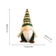 thumbnail image 4 of Estatua de enano de Navidad con adornos colgantes de árbol pequeño con barba blanca (niño), 4 of 4
