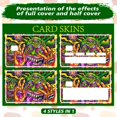 thumbnail image 2 of Plastic Waterproof Card Stickers Self-adhesion Card Skin for Bank Card Decor Rectangle Mythical Creatures 140x190mm, 2 of 8