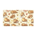 thumbnail image 2 of Haosy Cute Capybaras Doing Various Activities Bathroom Rugs Non Slip Absorbent Soft Plush Quick Dry Bath Mat, 39"x20", 2 of 8
