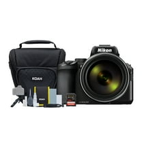 Nikon COOLPIX P950 Digital Camera (Black) Bundle with Case, Accessories and 128GB SD Card (3 items)