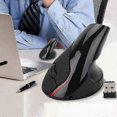 thumbnail image 2 of 2.4 Ghz Wireless Vertical Ergonomic Optical Rechargeable 5d 2400dpi Gaming Mouse, 2 of 5