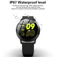 thumbnail image 3 of Gwong Electrónica Monitor de presión arterial de ritmo cardíaco al aire libre Bluetooth Compatible con Bluetooth Smart Watch Deporte Pulsera, 3 of 7