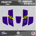thumbnail image 2 of Kalair GFX Graphics Kit for Kawasaki ATV KFX50 (2003-2006) Predator Series, 2 of 5