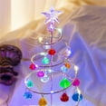 thumbnail image 6 of FFENYAN Mini Christmas Tree Christmas Lights Crystal Christmas Tree Lights Copper Wire Night Lights MultiColor, 6 of 9