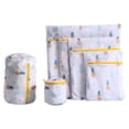 thumbnail image 1 of Lavandería Con Impresión Gruesa, Juego De Malla Fina, Bolsa De Lavado De Sujetador Exquisita, Bolsa De Lavado De Malla Plegable, Bolsa De Red De Lavandería Reutilizable Con Cremallera 6 Bolsas seitruly HA028132-02, 1 of 7