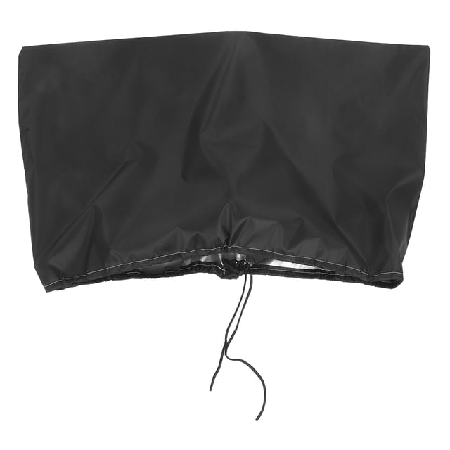 SHOWERORO Monitor Dust Cover for Computer LCD Screen Protective Sleeve Black Oxford Cloth Dust Protection 1Set