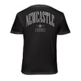 thumbnail image 3 of Men's 1863FC  Black Newcastle United Back Wordmark Soft Wash T-Shirt, 3 of 3