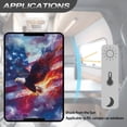 thumbnail image 5 of FUIALDOLG RV Door Window Shade with Hook and Loop Fastener USA Flag Eagle Lightning Foldable RV Window Cover Privacy Protection for Camper Trailer Decorative Accessories, 5 of 7