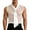 White, variant on Men's Satin Tie Neck Sleeveless Tank Top Mesh Sheer See Through Nightclub Vest Breathable Fitness Blouses