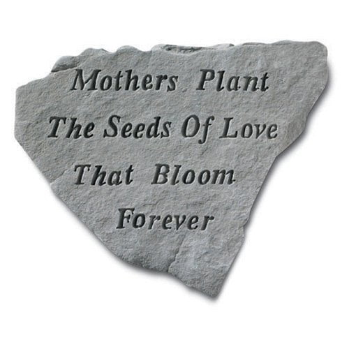 Mothers Plant The Seeds Garden Accent Stone by Overstock