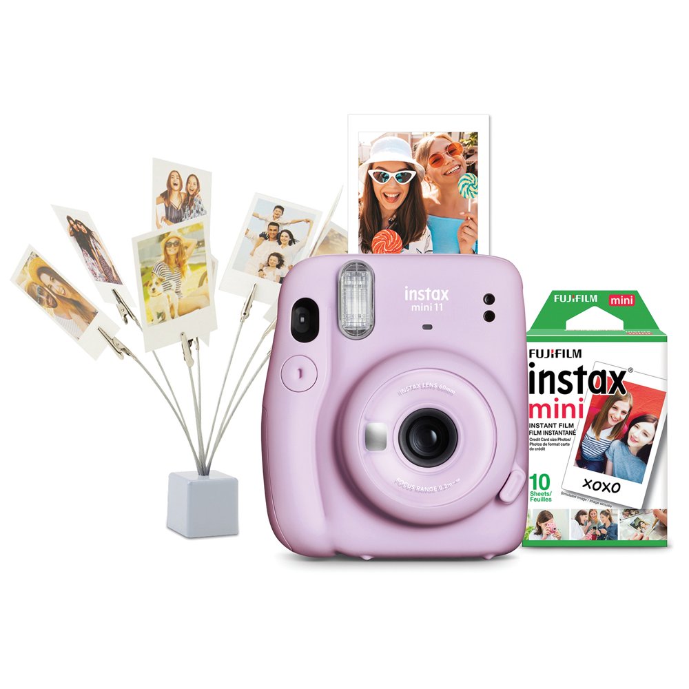 Fujifilm® 600021728 Instax Mini Camera Bundle (lilac Purple) Walmart