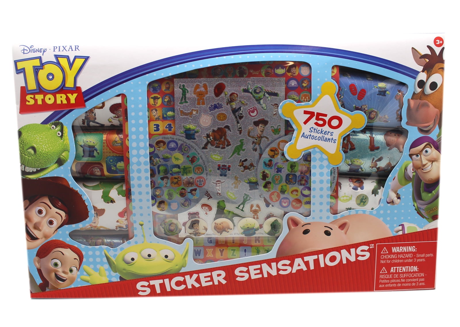 Disney Pixar's Toy Story Sticker Sensations Assorted Stickers (750