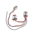 thumbnail image 1 of Accesorios de Actualización de Potenciómetro Eléctrico de , Cableado de Circuito Completo de Volumen de Audio, Precableado Duradero para Reemplazo SM SunniMix botón de bajo eléctrico, 1 of 8