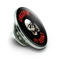 thumbnail image 2 of Creepin' It Real Keeping Skull Funny Humor Metal 0.75" Lapel Hat Pin Tie Tack Pinback, 2 of 5