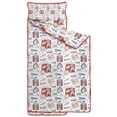 thumbnail image 2 of Vintage Baseball Elements Pattern Toddler Nap Mats for Kids Preschool,Sleeping Mat Bag or Kids,Toddler Sleeping Bag,Toddler Nap Mat or Daycare, 2 of 6
