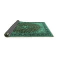 thumbnail image 2 of Ahgly Company Indoor Rectangle Persian Turquoise Blue Traditional Area Rugs, 2' x 3', 2 of 4