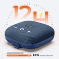 thumbnail image 4 of Tribit StormBox Micro 2 Altavoz portátil: Sonido fuerte de 90 dB, graves profundos IP67, altavoz pequeño impermeable con correa incorporada, batería externa de 12 horas de duración para acampar en bic, 4 of 5