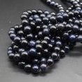 thumbnail image 6 of K-KED Blue Goldstone Round Beads 4mm, 6mm, 8mm, 10mm 15" Strand-6 mm, 6 of 7