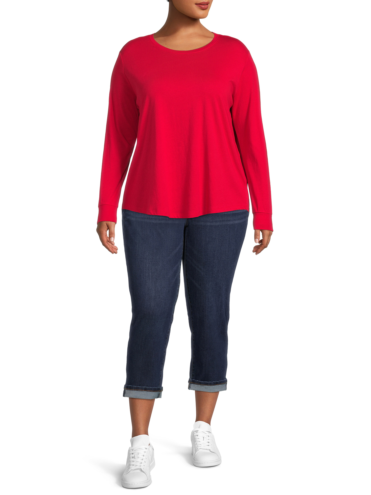 terra-sky-women-s-plus-size-crewneck-t-shirt-with-long-sleeves-2