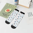 thumbnail image 7 of Pofeuu Undersea Animals Print 30cm Socks, Adult Running Hiking Socks for Youth and Adult, 7 of 7