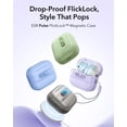 thumbnail image 3 of ESR Protective Case with Lanyard Compatible with AirPods Pro 3 (2025, USB-C), Magnetic Lid Lock & Drop Protection, Purple, 3 of 9