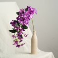 thumbnail image 3 of Efavormart 4 Pack 41" Tall Purple Silk Hydrangea Stems Artificial Flowers For Wedding Floral Arrangements, 3 of 9