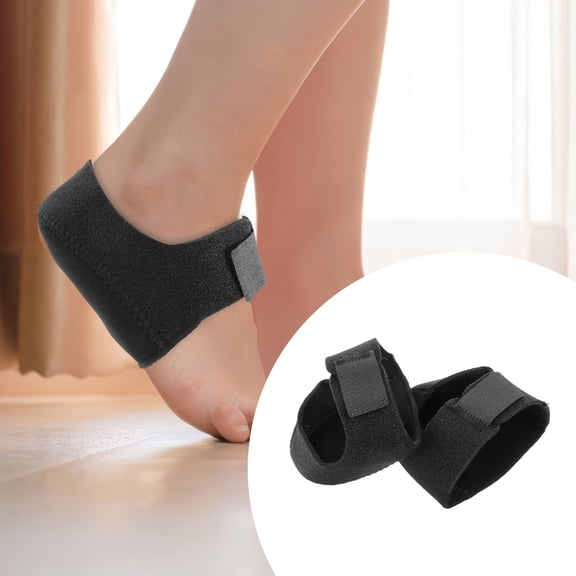 Phenofice Heel Covers Gel Black Footwear Accessory 1 Pair