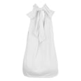 thumbnail image 6 of Likimi Tank Tops For Women Summer High Neck Solid Color Sleeveless Breathable Comfort Shirt White Size L, 6 of 6