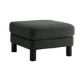 thumbnail image 3 of Youmumeub Ottoman, Dark Grey Boucle Fabric, Modern Design, Sturdy Construction, for Living Room, Bedroom, Office, 3 of 6