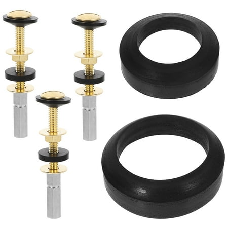 HOMEMAXS  Toilet Repair Kit inside Tank Replacement Parts Water Screw