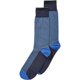 thumbnail image 1 of Calcetines de vestir de espiga de microfibra para hombre de Perry Ellis, azul, 7-12, 1 of 1