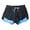 Sky Blue, variant on S LUKKC LUKKC Summer Shorts for Women Casual Mesh Double Layer Drawstring Solid Yoga Fitness Sports Shorts Cycling Hiking Pants Running Dance Elastic Shorts Gym Yoga Active Shorts