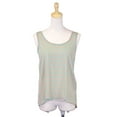 thumbnail image 2 of Sweet Lovely Wallpaper Print Tie Back Sheer Woven Blouse Tank Top, 2 of 5