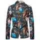 thumbnail image 5 of Hombres Blazer Casual Hawaiian Holiday Sstyle Beautiful Flower Series Características Broken Flower Trajes de un solo botón Odeerbi ODB-2, 5 of 9