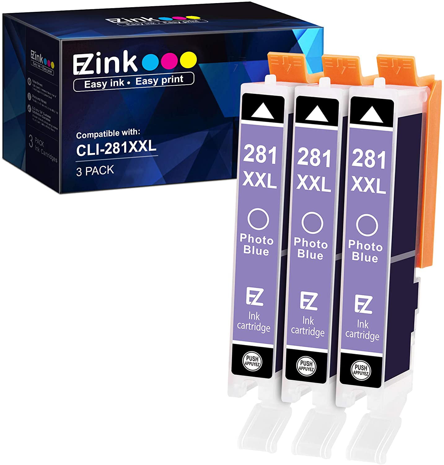 Edible Ink Kit Empty Cartridges and Bottles for Canon PGI270 CLI271 5C PIXMA 