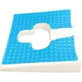 thumbnail image 4 of Cojín antiescaras de primera calidad: alivio de las úlceras de decúbito con apertura en forma de T y diseño de pendiente triangular, 4 of 5