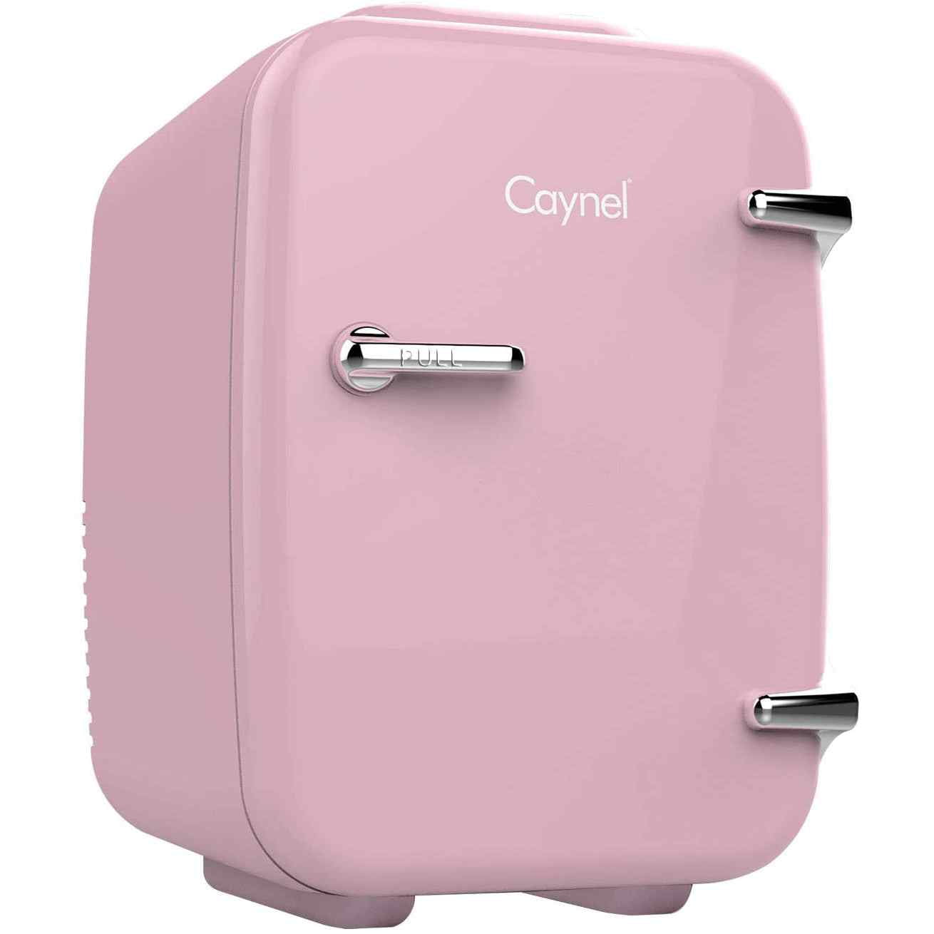 Caynel Portable Thermoelectric 4 Liter Mini Fridge, Pink - Walmart.com