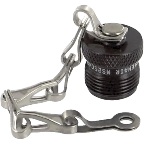 MS25042-10DA Connector Cap (Cover), Protective 10 Black